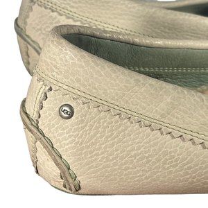UGG Sherpa Lined Cream Dakota Moccasin Loafer Size 10